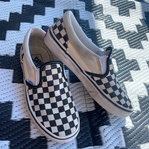 Kid’s Checkerboard Vans